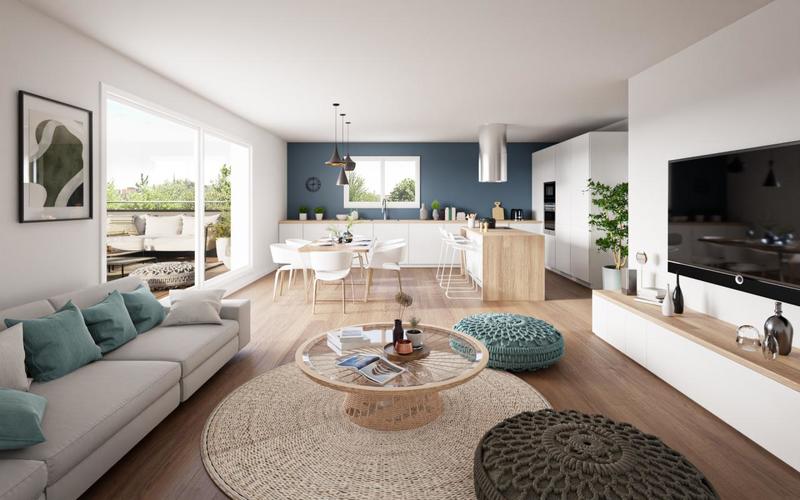 Appartement - 71 m² - 3 pièces