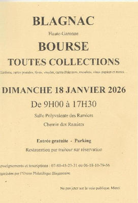 Bourse toutes collections