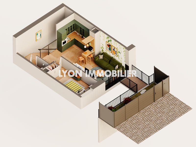 Appartement - 80 m² - 4 pièces