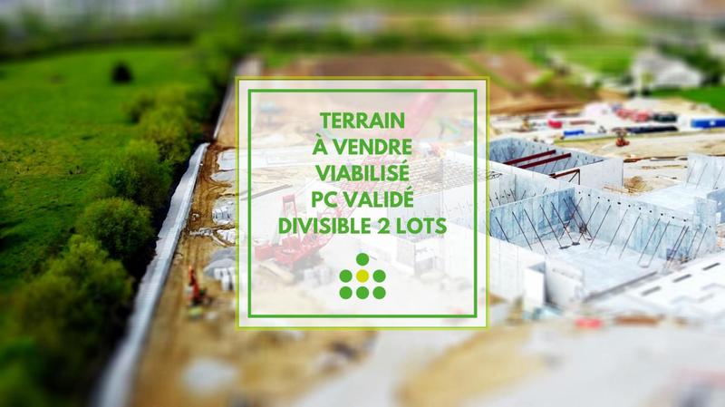 Terrain constructible - 2 000 m²