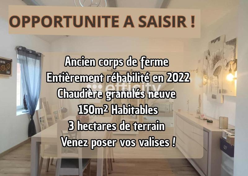 Ferme - 210 m² - 5 pièces