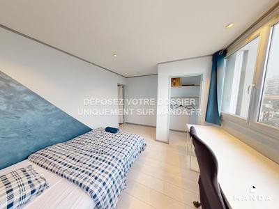 Chambre - 10 m² - 5 pièces