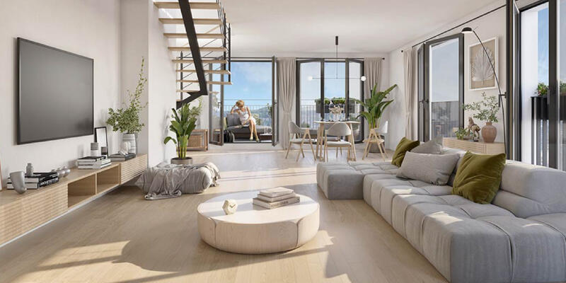 Appartement - 75 m² - 4 pièces