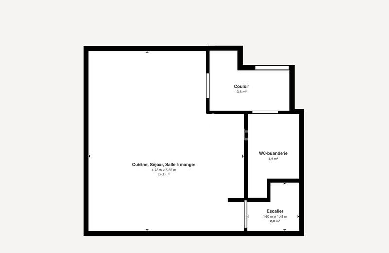 Duplex - 67 m² - 3 pièces