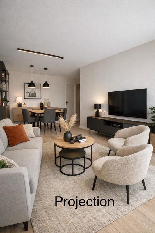 Appartement - 50 m² - 2 pièces