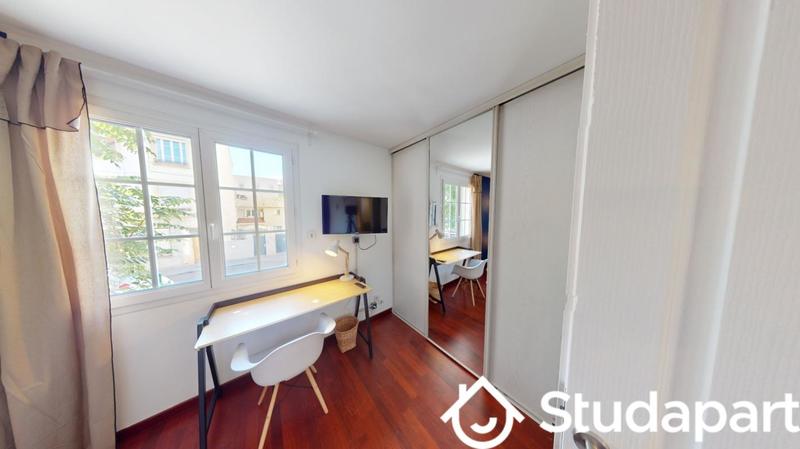 Chambre - 12 m² - 1 pièce