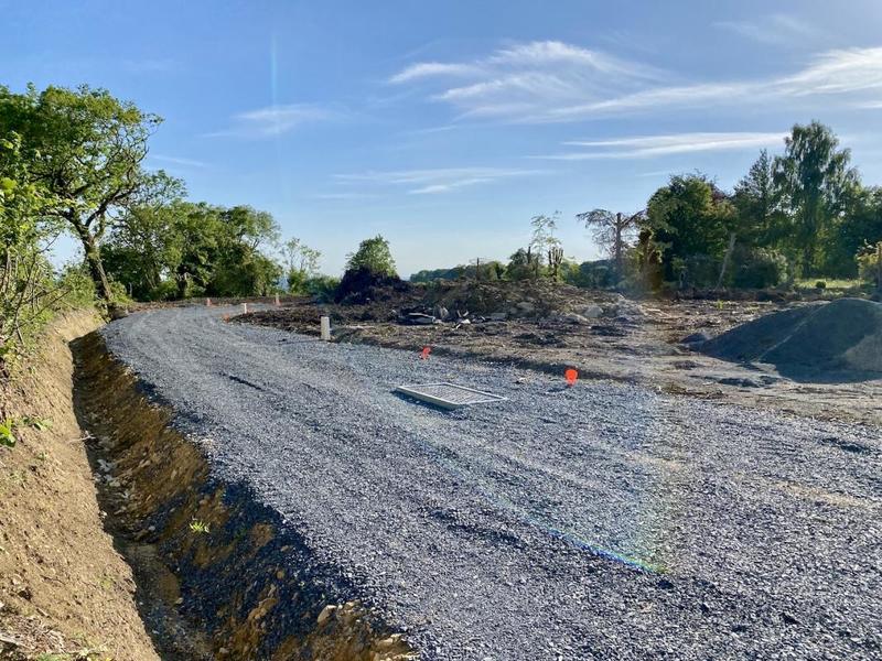 Terrain constructible - 735 m²