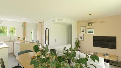 Maison - 80 m² - 4 pièces