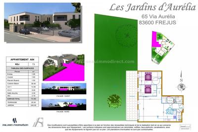 Appartement - 74 m² - 3 pièces