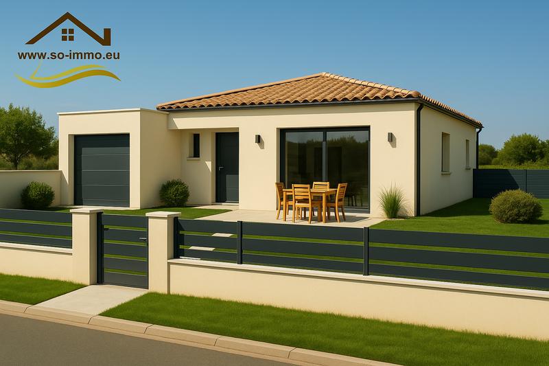 Maison - 91 m² - 4 pièces