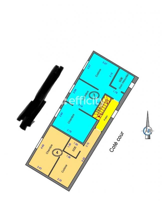 Immeuble - 137 m² - 10 pièces