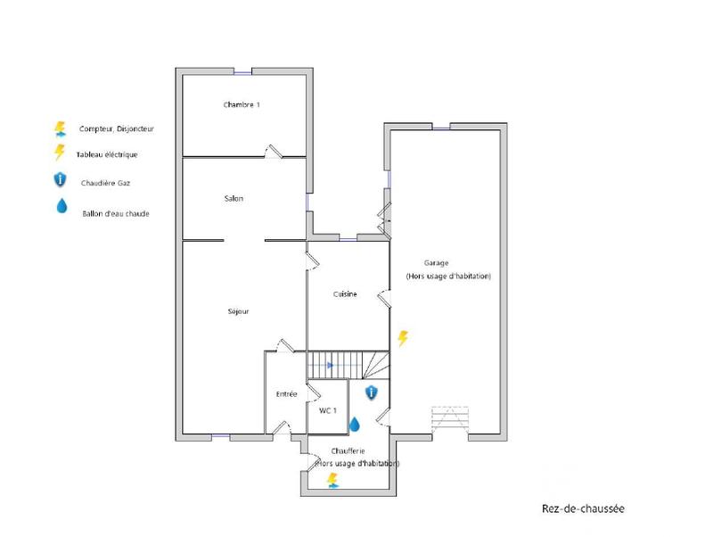 Maison - 84 m² - 6 pièces