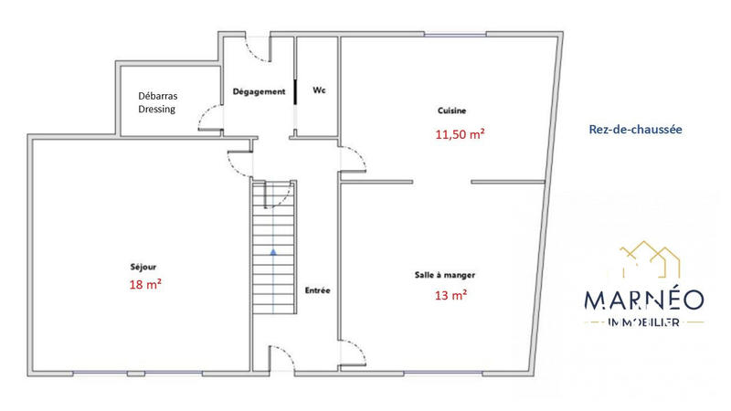 Maison ancienne - 120 m² - 6 pièces