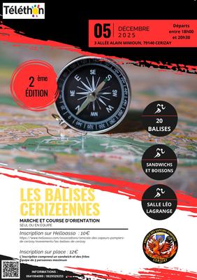 Téléthon - Marche et course d'orientation