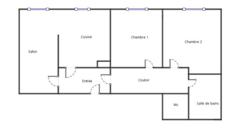 Appartement - 68 m² - 3 pièces