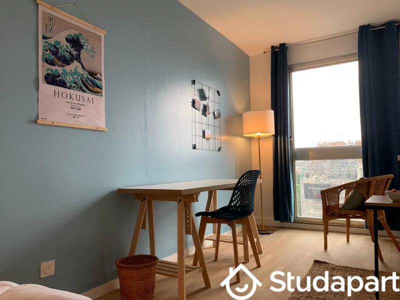 Chambre - 17 m² - 1 pièce