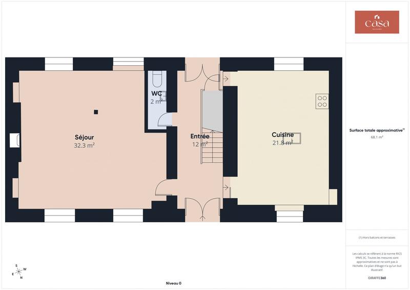 Maison ancienne - 100 m² - 5 pièces