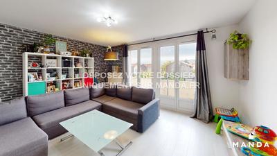 Appartement - 61 m² - 3 pièces