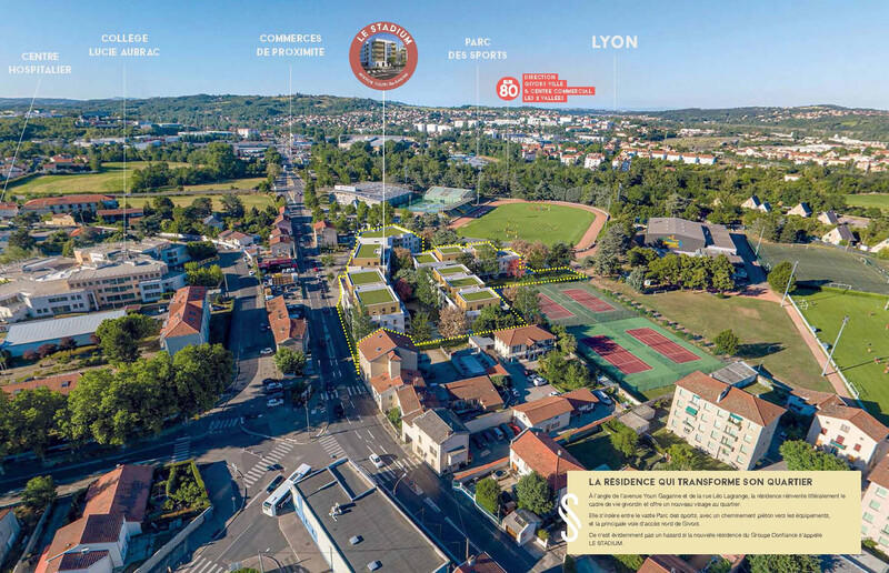 Appartement - 42 m² - 2 pièces