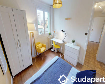 Chambre - 60 m² - 1 pièce