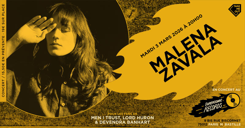 Malena Zavala en concert (côté Records)