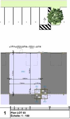 Local d'activités - 151 m²