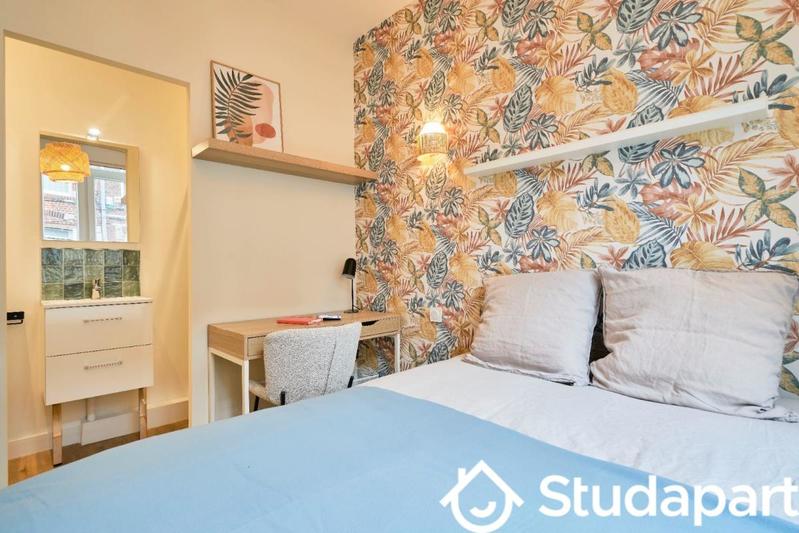 Chambre - 10 m² - 1 pièce