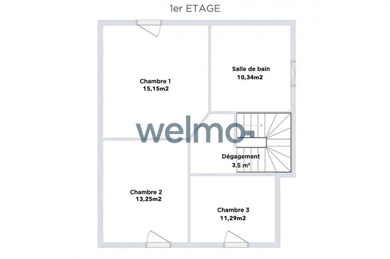 Maison - 105 m² - 4 pièces