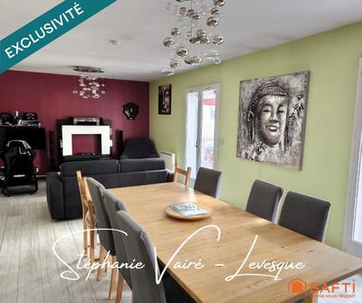 Maison - 115 m² - 5 pièces