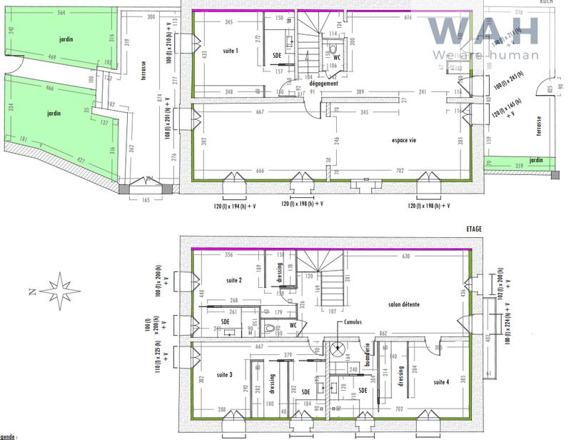 Maison - 219 m² - 6 pièces