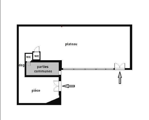 Appartement - 102 m² - 2 pièces