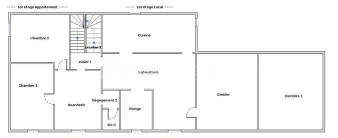 Immeuble - 274 m² - 5 pièces