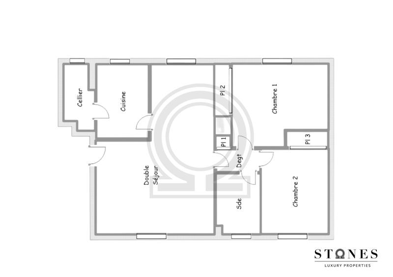 Appartement - 69 m² - 3 pièces