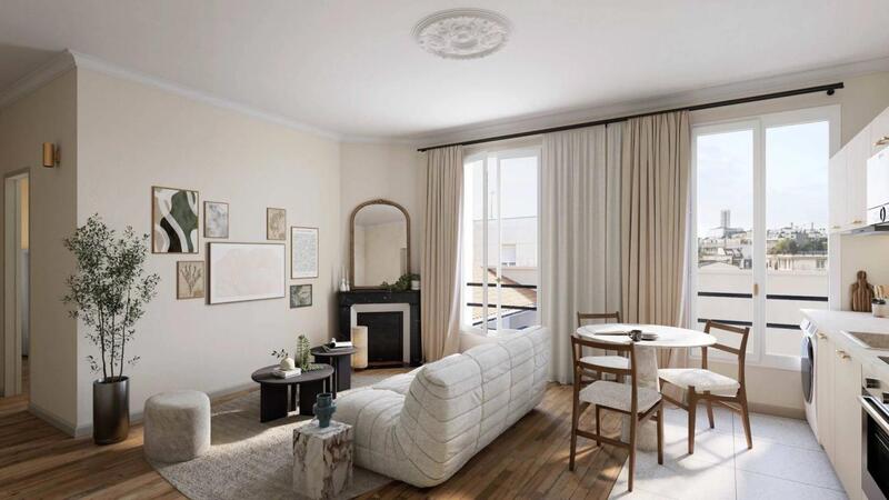 Appartement - 50 m² - 3 pièces