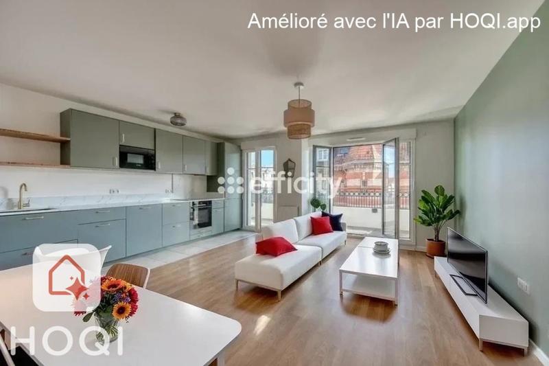 Appartement - 80 m² - 4 pièces