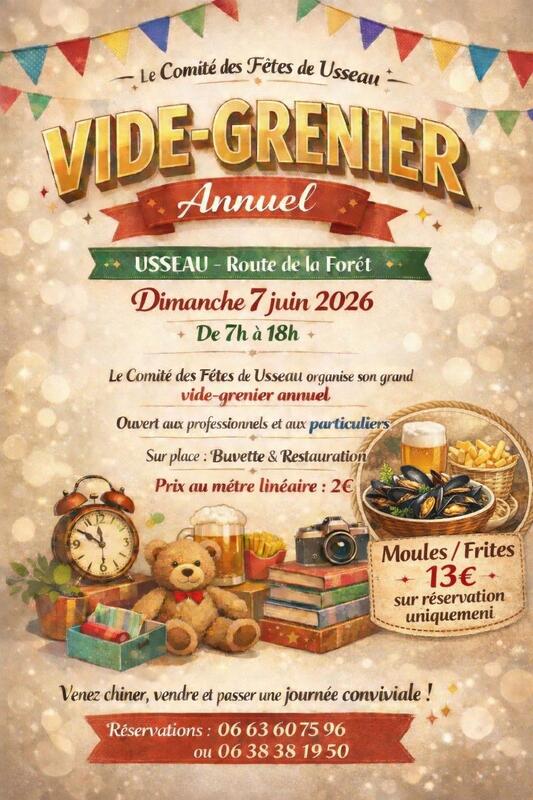 Vide-grenier annuel – Usseau