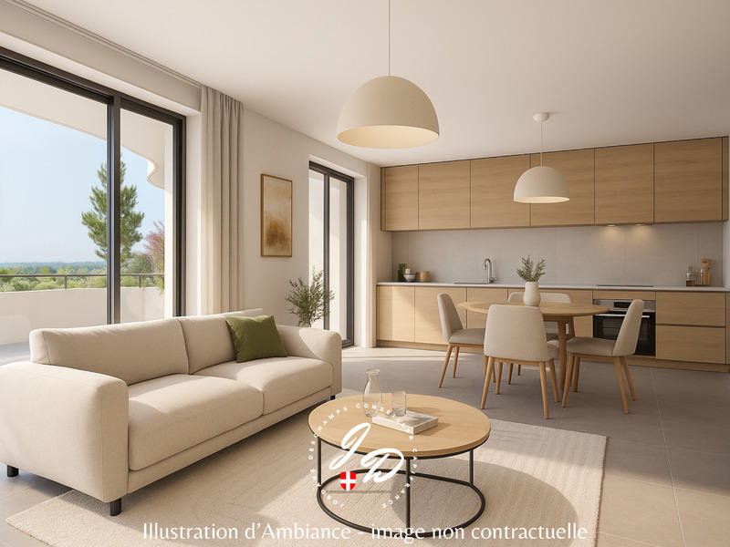 Appartement - 63 m² - 2 pièces