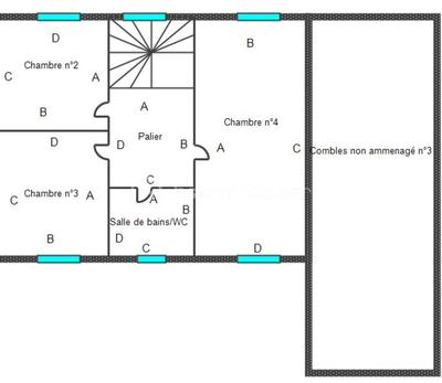 Maison - 123 m² - 7 pièces