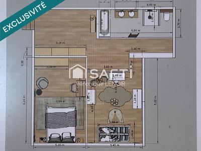 Appartement - 95 m² - 4 pièces