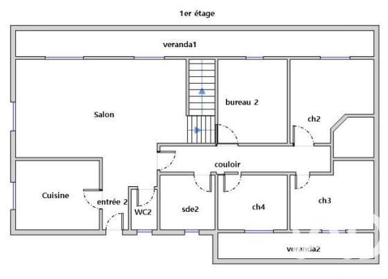 Maison - 185 m² - 7 pièces