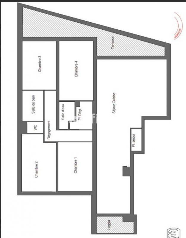 Appartement - 108 m² - 5 pièces