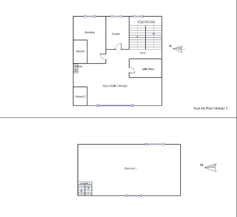 Appartement - 48 m² - 3 pièces