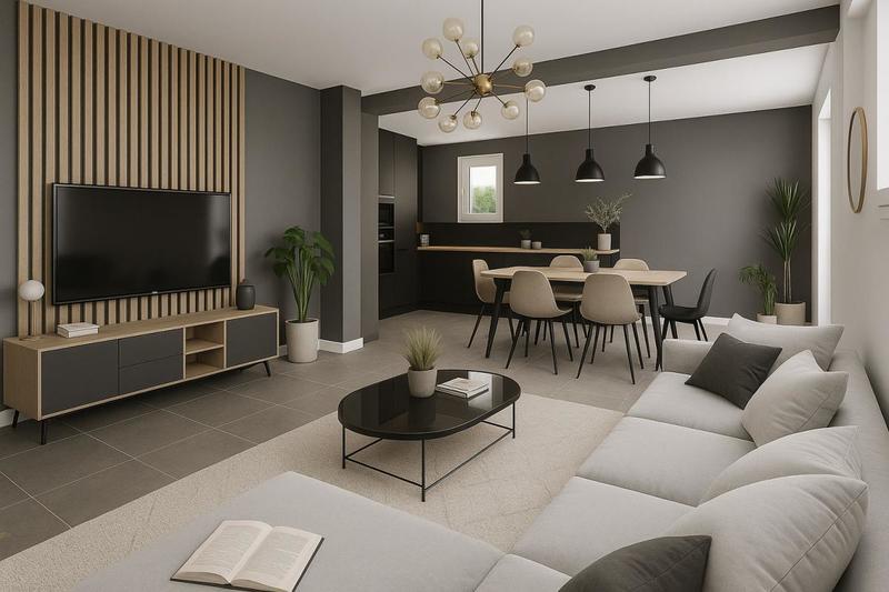 Appartement - 66 m² - 3 pièces