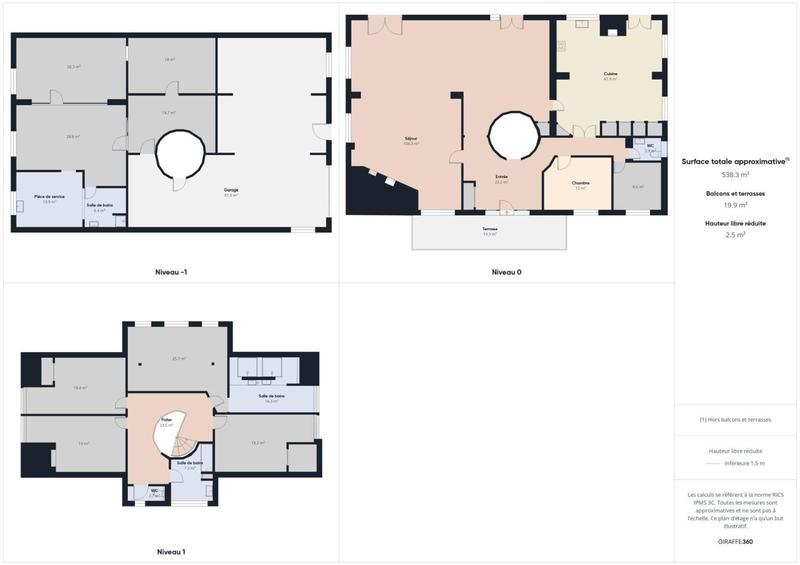 Maison - 400 m² - 8 pièces