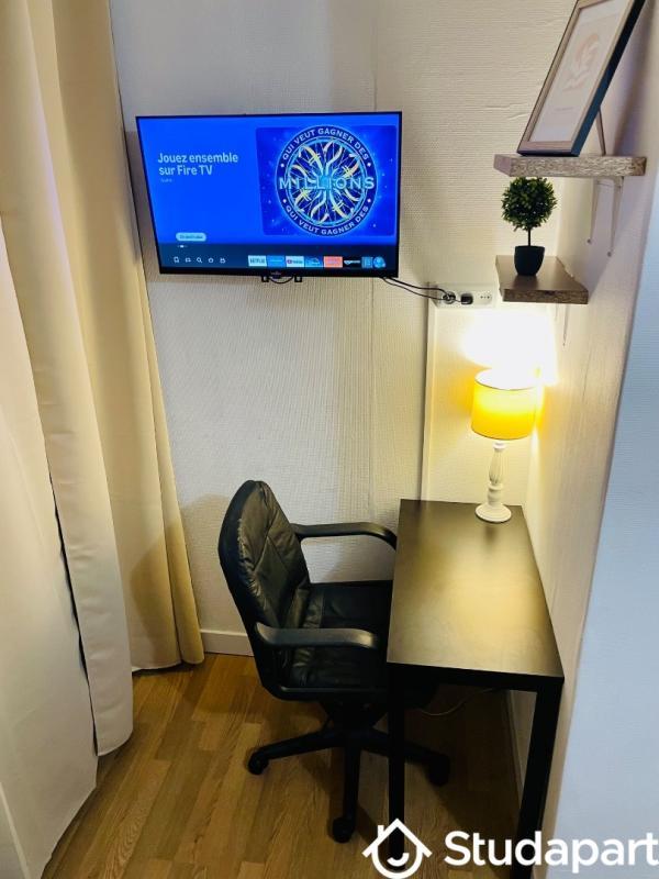 Chambre - 9 m² - 1 pièce