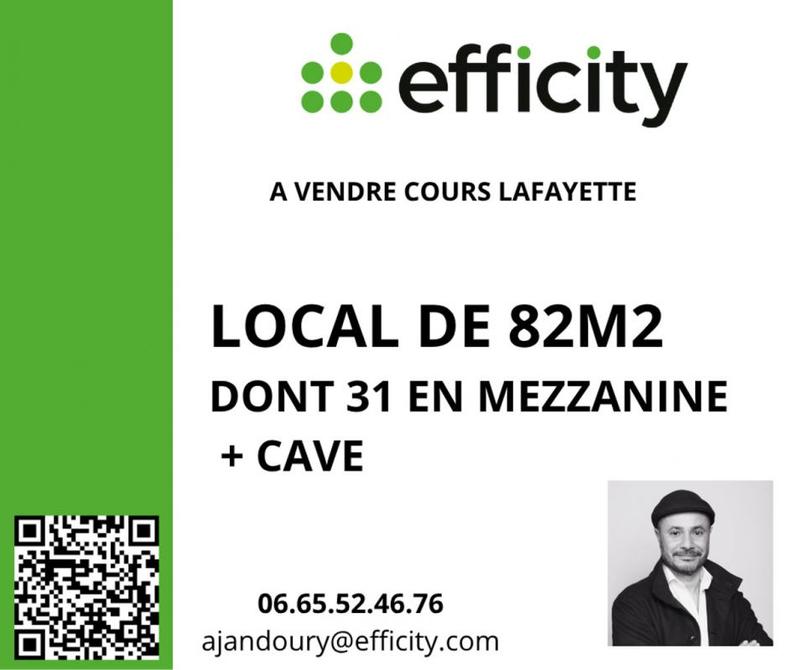 Bureau - 82 m² - 2 pièces