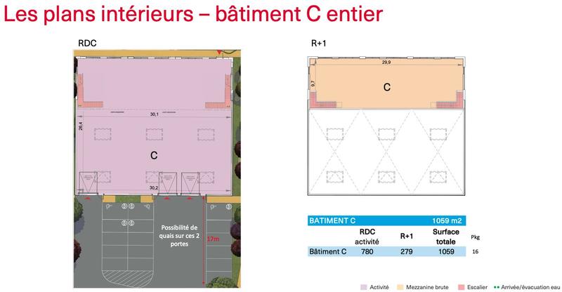 Entrepôt - 2 020 m²