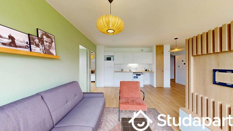 Chambre - 55 m² - 1 pièce