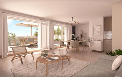 Appartement - 43 m² - 2 pièces