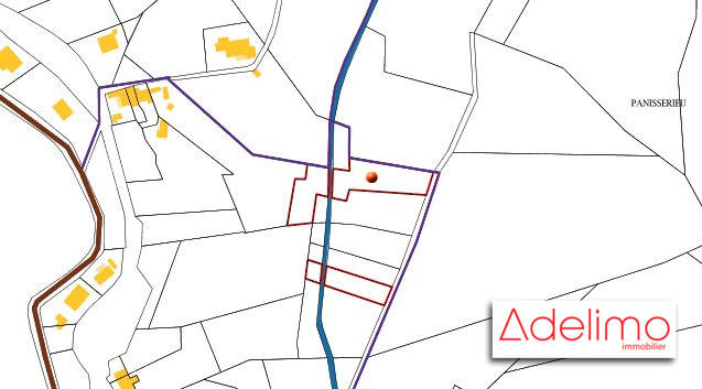 Terrain de loisirs - 2 416 m²